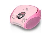 Odtwarzacz CD - Lenco SCD-24 portable FM radio/CD player - Pink - SCD-24 Pink
