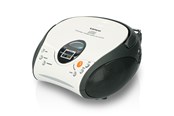 Odtwarzacz CD - Lenco SCD-24 portable FM radio/CD player - White/Black - SCD-24 white