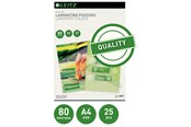 Laminowanie - Leitz Lamination pouch A4 80 my 25 pcs - 16917