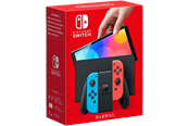 Konsola do gier - Nintendo Switch (OLED model) neon red/neon blue zestaw - 0045496453442