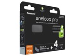 Bateria - Panasonic eneloop pro BK-3HCDEC4BE battery - 4 x AA type - NiMH - BK-3HCDEC4BE