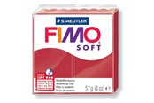 Materiały hobbystyczne - Staedtler Mod. clay Fimo miękka świąteczna czerwień - 8020-2 P