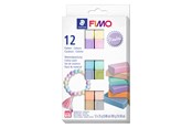 Materialy hobbystyczne - Staedtler Zestaw Glinka Fimo soft MP PC - 8023 C12-3