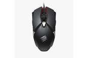 Myszka - Mad Catz B.A.T. 6+ Performance Ambidextrous Gaming Mouse - Myszka do gier - Optyczny - 10 - Czarny - MB05DCINBL000-0