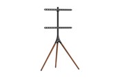 Uchwyty ścienne, uchwyty AV i meble AV - Alterzone Trio TV floor stand 45"-65" TV Orzech - Max 32 kg - recommended for - ALZTV45-65-3LB