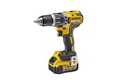 Wiertarka i śrubokręt elektryczny - Dewalt 18V XR Brushless Hammer Drill Driver - 2 x 5Ah - DCD796P2