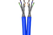 Kabel sieciowy - Pro LAN S/FTP CAT 7A Duplex - Niebieski - 100m - 4040849918964