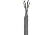 Kabel sieciowy - Pro CAT 6a network cable S/FTP (PiMF) grey 100 m - Szary - 100m - 4040849960949