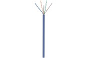 Kabel sieciowy - Pro CAT 6a network cable U/UTP blue 100 m - CU AWG - Niebieski - 100m - 4040849960963