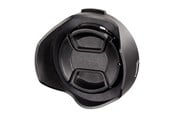 Akcesoria do aparatu i obiektywu - Hama Lens Hood with Lens Cap universal 52 mm - 93652