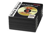 Akcesoria do nośników danych - Hama DVD Quad Box - storage DVD jewel case - 51186