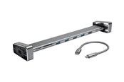 Stacja dokujaca - Hama 9-in-1 - docking station - USB-C - HDMI - GigE - 00200103