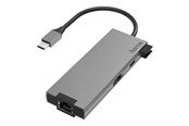 Stacja dokująca - Hama Multiport Adapter - docking station - USB-C 3.2 Gen 1 - HDMI - GigE - 00200109