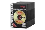 Akcesoria do nośników danych - Hama DVD Slim Double-Box - 51185