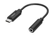 Kabel wyświetlacza - Hama USB-C to headphone jack adapter - 2003180000