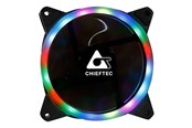 Wentylator obudowy - Chieftec AF-12B-3P - Wentylator obudowy - 120mm - Czarny - AF-12RGB