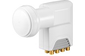 Rozdzielnice i szafy sterownicze - Goobay Universal Octo LNB white-grey - digital SAT-LNB ( - 4040849672736