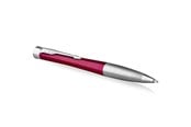 Przybory do pisania i rysowania - Parker Urban Twist Ballpoint Pen | Vibrant Magenta with Chrome Trim | Medium Point Blue Ink Refill | Gift Box - 2143642