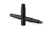 Przybory do pisania i rysowania - Parker IM Fountain Pen | Matte Black with Black Trim | Medium Point with Blue Ink Cartridge | Gift Box - 2127742