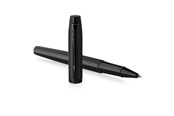Przybory do pisania i rysowania - Parker IM Rollerball Pen | Matte Black with Black Trim | Fine Point with Black Ink Refill | Gift Box - 2127743