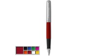 Przybory do pisania i rysowania - Parker Jotter Originals Fountain Pen | Classic Red Finish | Medium Nib | Blue Ink - 2096872