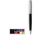 Przybory do pisania i rysowania - Parker Jotter Originals Fountain Pen | Classic Black Finish | Medium Nib | Blue & Black Ink - 2096430