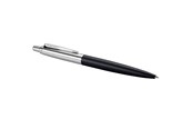 Przybory do pisania i rysowania - Parker Jotter XL Ballpoint Pen | Richmond Matte Black | Chrome Trim | Medium Point | Blue Ink | Gift Box - 2068358