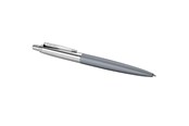 Przybory do pisania i rysowania - Parker Jotter XL Ballpoint Pen | Alexandra Matte Grey with Chrome Trim | Medium Point Blue Ink | Gift Box - 2068360