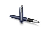 Przybory do pisania i rysowania - Parker IM Rollerball Pen | Matte Blue | Fine Point Black Ink | Gift Box - 1931661