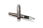 Przybory do pisania i rysowania - Parker IM Rollerball Pen | Dark Espresso | Fine Point Black Ink | Gift Box - 1931664