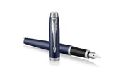 Przybory do pisania i rysowania - Parker IM Fountain Pen | Matte Blue | Medium Nib with Blue Ink Refill | Gift Box - 1931654