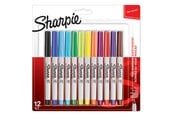 Przybory do pisania i rysowania - Sharpie Markery permanentne | Ultra Fine Point | Różne kolory | 12 sztuk - 2065408