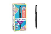 Przybory do pisania i rysowania - Paper Mate Flair Felt Tip Pens | Medium Point (0.7mm) | Black | 12 Count - S0190973