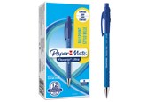 Przybory do pisania i rysowania - Paper Mate Flexgrip Ultra Retractable Ballpoint Pens | Medium Point (1.0mm) | Blue | 12 Count - S0190433