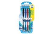 Przybory do pisania i rysowania - Paper Mate Flexgrip Ultra Retractable Ballpoint Pen | Medium Point (1.0mm) | Assorted Colours | 4 Count - 2027735