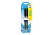 Przybory do pisania i rysowania - Paper Mate Flexgrip Ultra Retractable Ballpoint Pens | Medium Point (1.0mm) | Black | 2 Count - 2027739