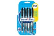 Przybory do pisania i rysowania - Paper Mate Flexgrip Ultra Retractable Ballpoint Pens | Medium Point (1.0mm) | Black | 5 Count - 2027751
