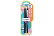 Przybory do pisania i rysowania - Paper Mate Flair Felt Tip Pens | Medium Point (0.7mm) | Black | 2 Count - 2027061