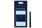 Przybory do pisania i rysowania - Waterman Fountain Pen Ink Cartridges | Long | Intense Black | 8 Count | Blister Pack - S0712991