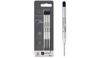 Przybory do pisania i rysowania - Parker Ballpoint Pen Refills | Medium Point | Black QUINKflow Ink | 3 Count - 2119151