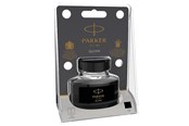 Przybory do pisania i rysowania - Parker QUINK Fountain Pen Ink Bottle | Black | 57 ml Fountain Pen Refill | Blister Pack - 1950380