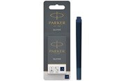 Przybory do pisania i rysowania - Parker Fountain Pen Ink Refill Cartridges | Long | Blue-Black QUINK Ink | 5 Count (Blister) - 1950404
