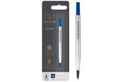 Przybory do pisania i rysowania - Parker Rollerball Pen Refill | Medium Tip | Blue QUINK Ink | 1 Count - S0881250