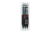 Przybory do pisania i rysowania - Rotring Tikky Mechanical Pencil | 0.35mm 0.5mm and 0.7mm | HB Lead | Black Barrel | 3-Piece Set - S0801310