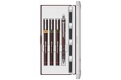 Przybory do pisania i rysowania - Rotring Isograph Junior Set 3x Technical Pens | 0.20mm 0.30mm 0.50mm Fineliner Pens + Accessories - S0699320