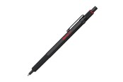 Przybory do pisania i rysowania - Rotring 600 Ballpoint Pen | Medium Point | Black Ink | Black Barrel with Non-Slip Knurled Grip | Refillable - 2032577