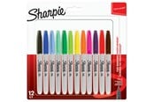 Przybory do pisania i rysowania - Sharpie Markery permanentne | Fine Point | Różne kolory | 12 sztuk - 2065404