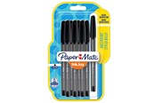 Przybory do pisania i rysowania - Paper Mate InkJoy 100ST Ballpoint Pens | Medium Point (1.0mm) | Black | 8 Count - 1956739
