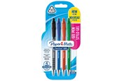 Przybory do pisania i rysowania - Paper Mate Flexgrip Gel 0.7mm 4-Blister różne kolory - 2108216