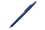 Przybory do pisania i rysowania - Rotring 600 Mechanical Pencil | 0.5 mm | Blue All-Metal Body Propelling Pencil | Non-Slip Knurled Grip & Hexagonal Barrel - 4114266